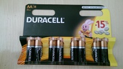 Батарейки Duracell AA (LR06)
