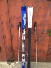 Лыжи+палки