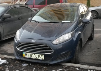 Ford Fiesta (Mk VI, рестайлинг) 1.0 (96 hp) МТ Comfort