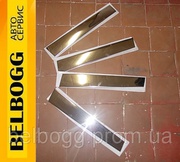 Накладки дверей хром тюнинг BYD S6, Бид С6, Бід С6