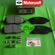 BR1081 Колодки тормозные передние на Ford Mustang