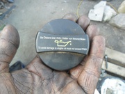 A0000100285, Кришка маслогорловини Mерседес, оригінал Mercedes