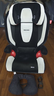 RECARO Monza IsoFix Microfibre Silver