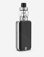 Вкусная новинка! Электронная сигарета Vaporesso LUXE 220Вт с SKRR Танк Vap 8мл. Стальной цвет