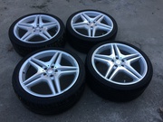 Комплект летних колес на Mercedes Benz S, CL R20 255 / 35 Borbet K1
