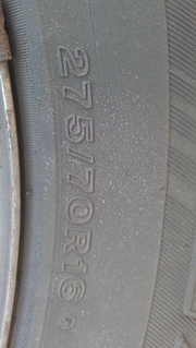 275/70R16" Brigestone DMZ-3 & TOYO Winter 