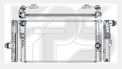 Радиатор BMW F30 12-14 радиатор BMW