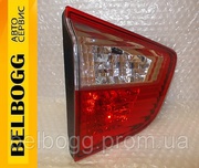 Фонарь задний левый (внутренний в крышке багажника) BYD S6, Бид С6, Бід С6