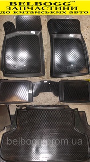 Коврики резиновые комплект (5 шт) Chery Elara Чери Елара