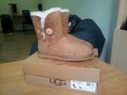 UGG® Bailey Button на ногу 38-39 р. (1000% оригинал, привезены из США, есть чек)