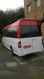 Бампер задний  - тюнинг на Mercedes Sprinter